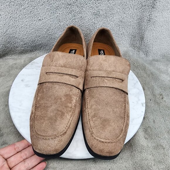 Nick Graham Shoes Mens Size 10 Altred Brown Penny Loafers *NWT* main image 4